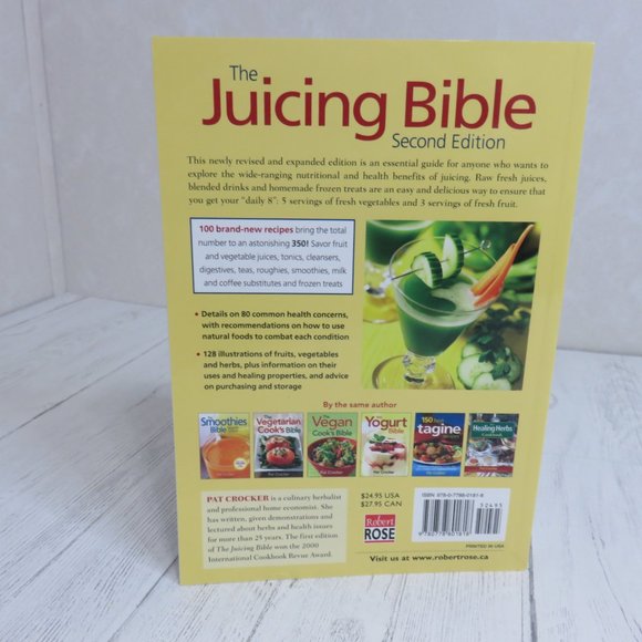 The Juicing Bible by Pat Crocker - Picture 2 of 2